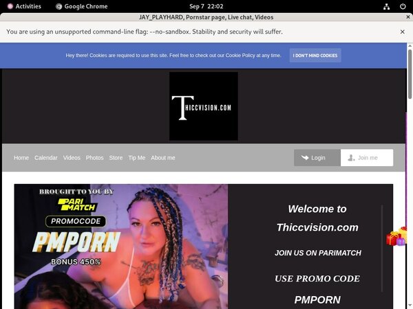 Sign Up Thiccvision.com