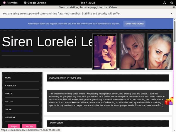 Siren Lorelei Lee Member Login Free