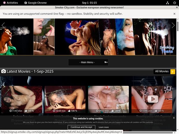 Smoke-city.com Free Trial Url