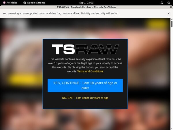 TS Raw Free Acounts