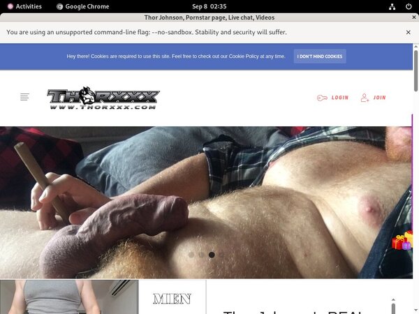 Thor Johnson Discount Price