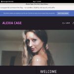Alexiacage Sex