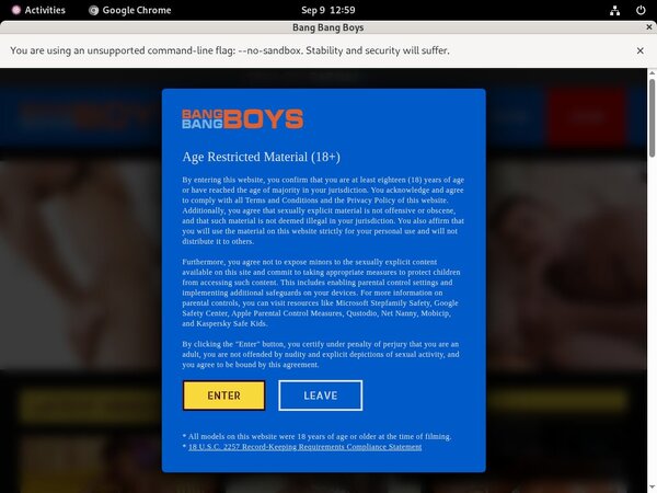 Bangbangboys.com Day Trial Membership