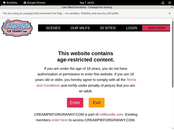 Creampieforgranny.com With No Credit Card