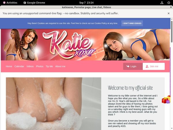Katiexoxo Membership Account