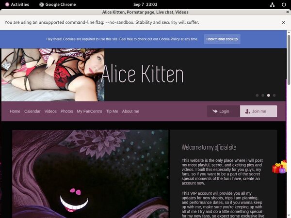 New Free AliceKitten Account