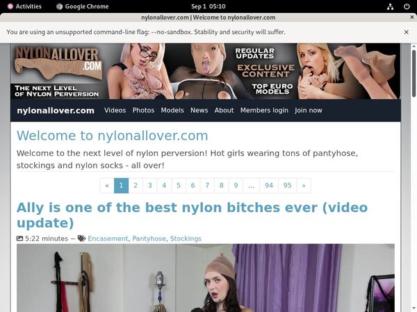 Nylon All Over Discount Members Nylon All Over Discount Members