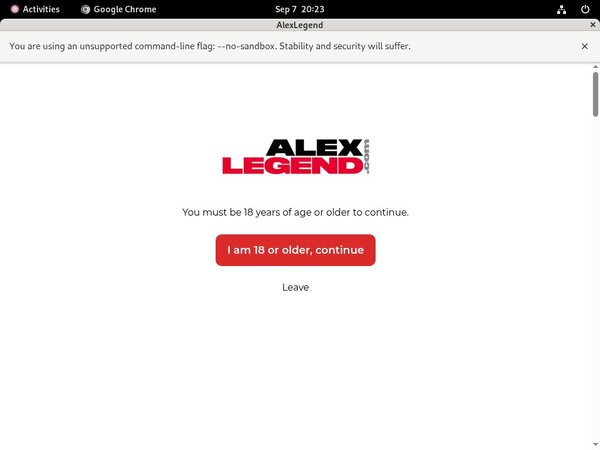 One Time Alexlegend Discount One Time Alexlegend Discount