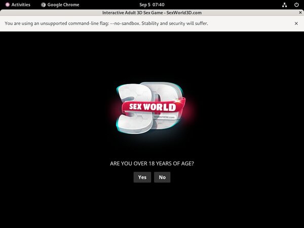 Sex World 3D Join By Text Message