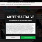 Sweethearts Live Sale Price
