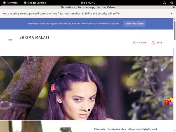 Username And Password For ShrimaMalati