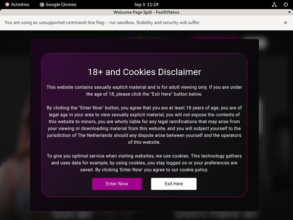 Videos X Feel Login Account