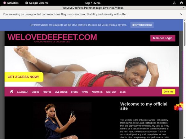 WeLoveDeeFeet Free Account Password WeLoveDeeFeet Free Account Password