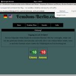 Femdom Berlin Discount Rate