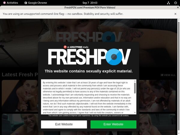 Free Account Of Freshpov.com