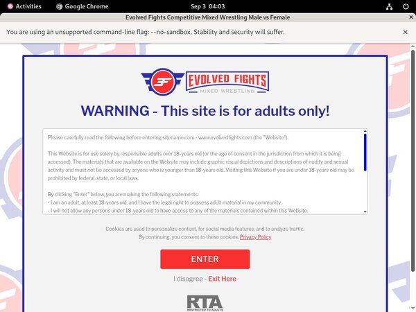 Free Evolved Fights Trial Access
