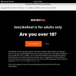 Discount Sexlikereal.com Free Trial Discount Sexlikereal.com Free Trial