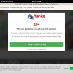 Yanks Spanish Account Information
