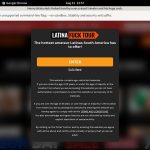 Latina Fuck Tour Login Free